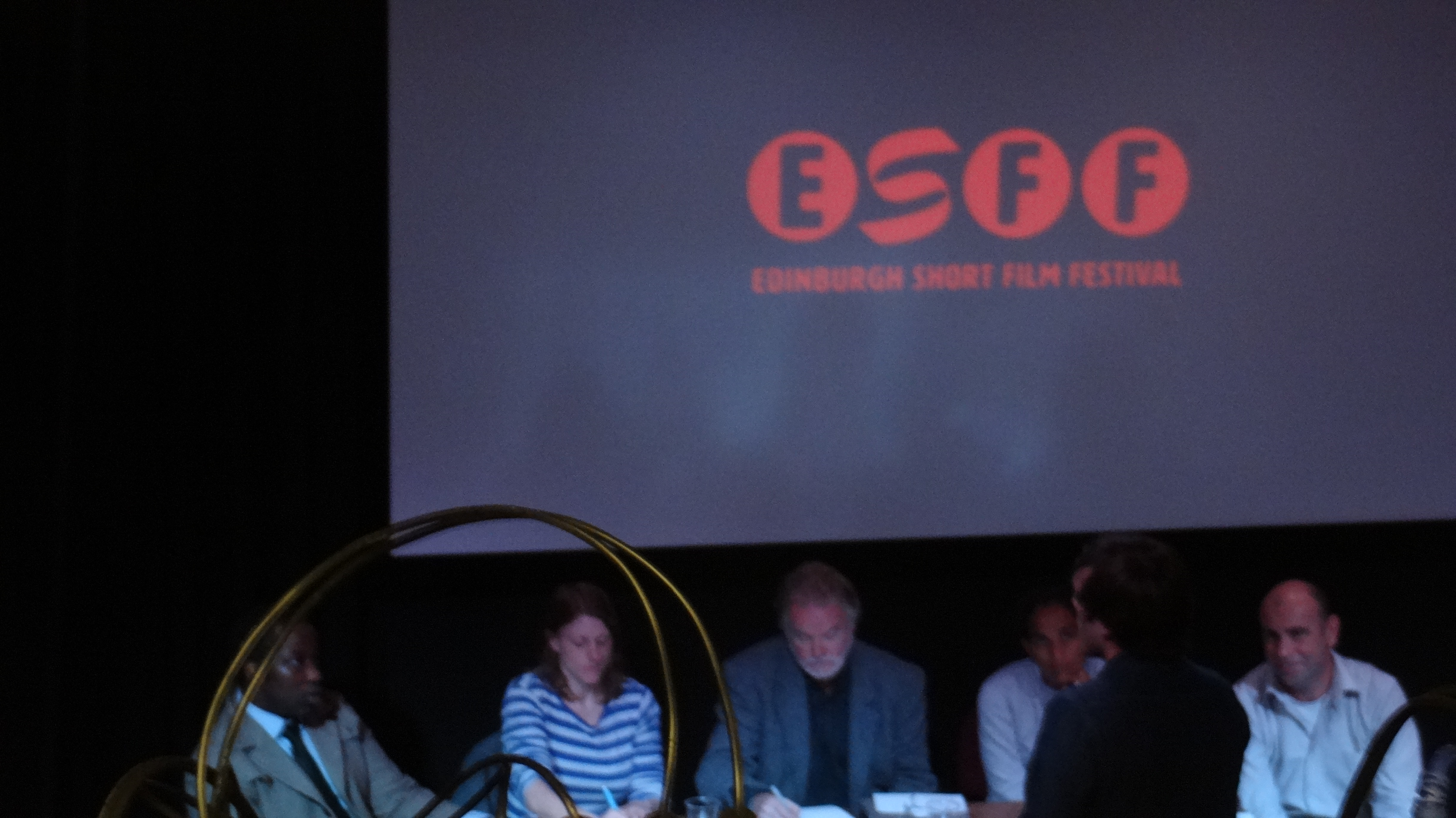 Script Pitch jury at the Edinburgh Short Film Festival